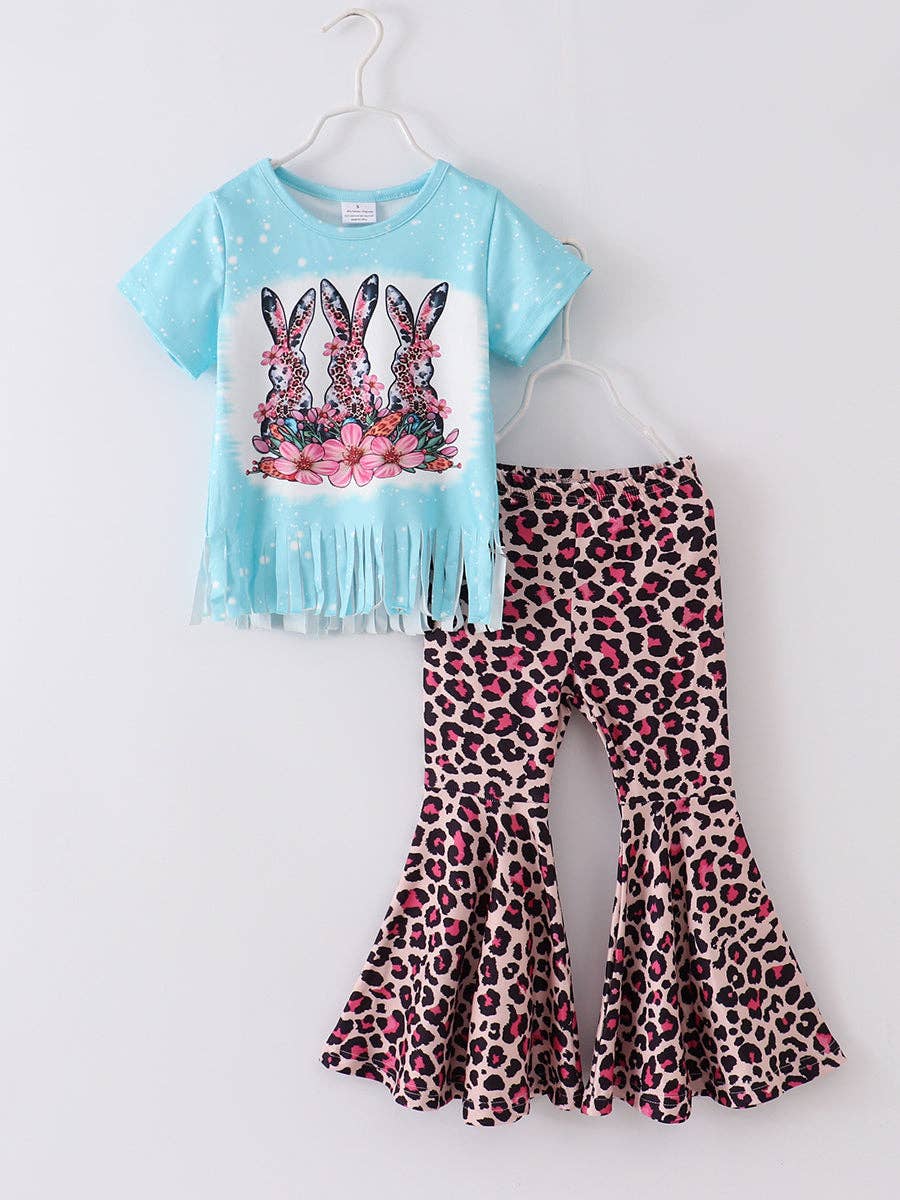 Blue Leopard Bunny Girl Outfit | True Enrich Solutions